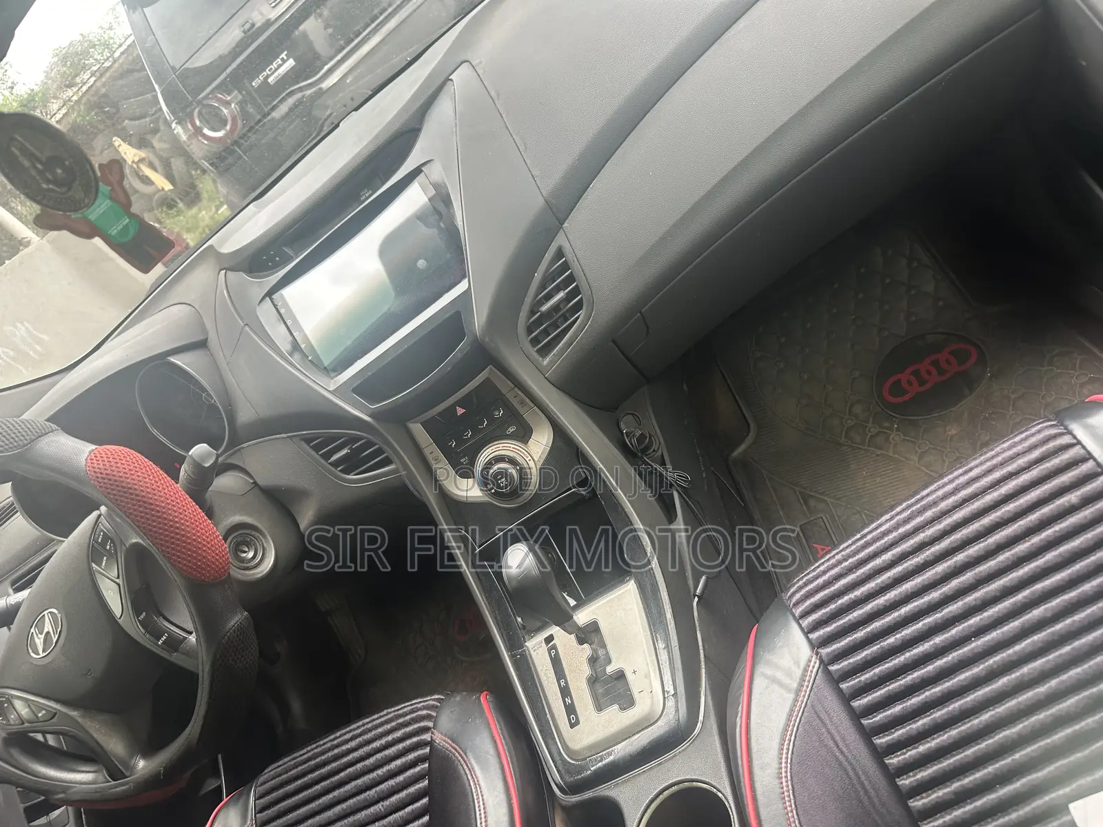 Hyundai Elantra GLS Sedan FWD (1.8L 4cyl 6M) 2013 White