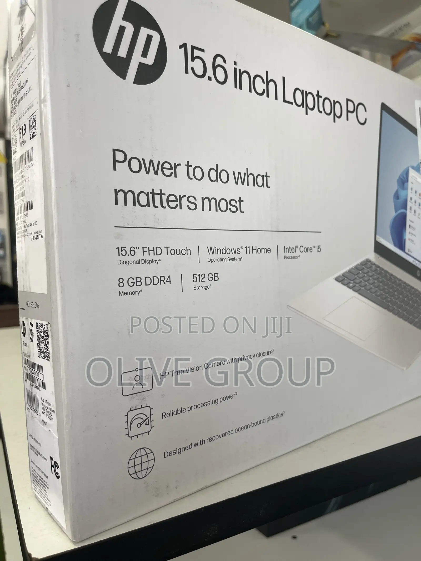 New Laptop HP 15 8GB Intel Core i5 SSD 512GB