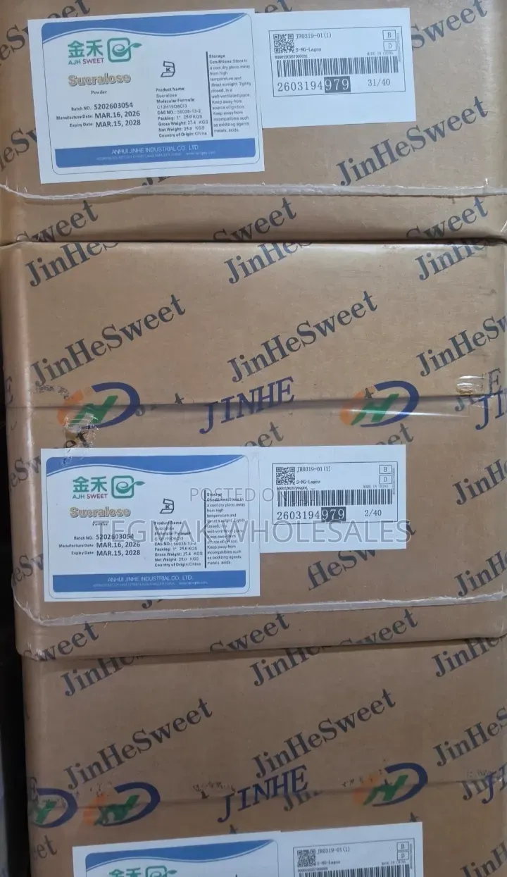 Sucralose 25kg (Pre Order)