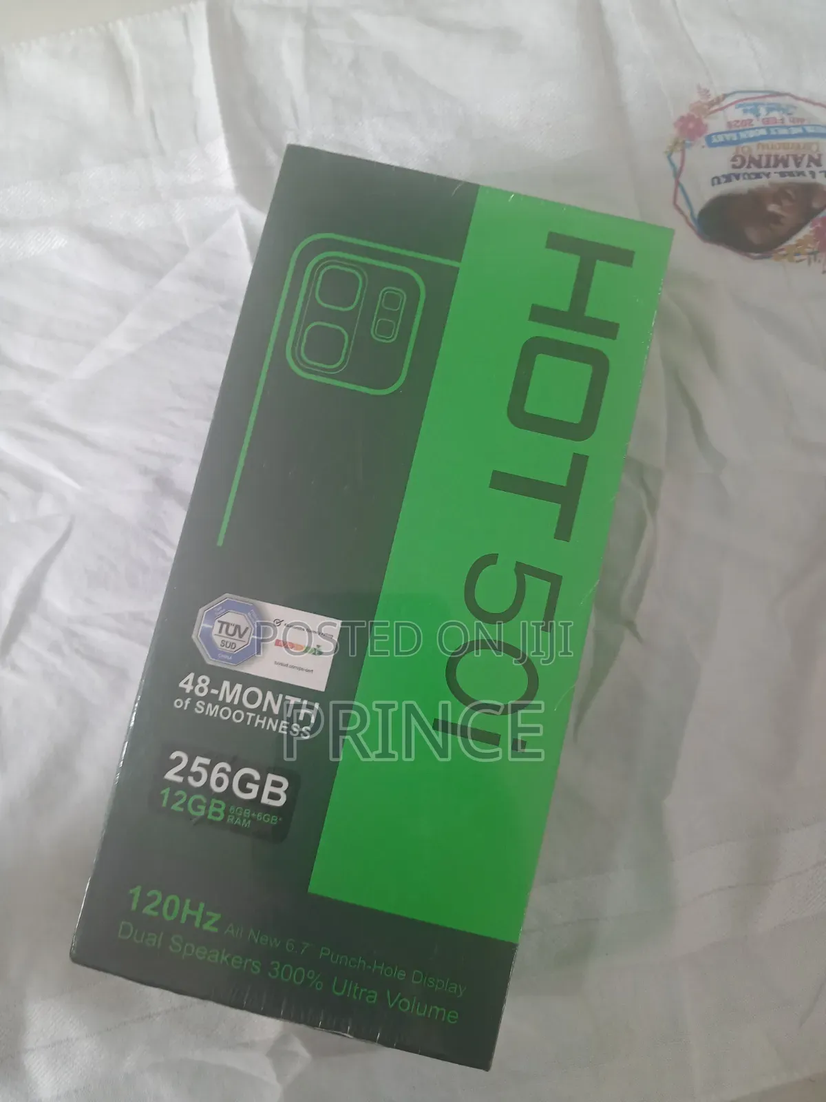 New Infinix Hot 50i 256 GB Green