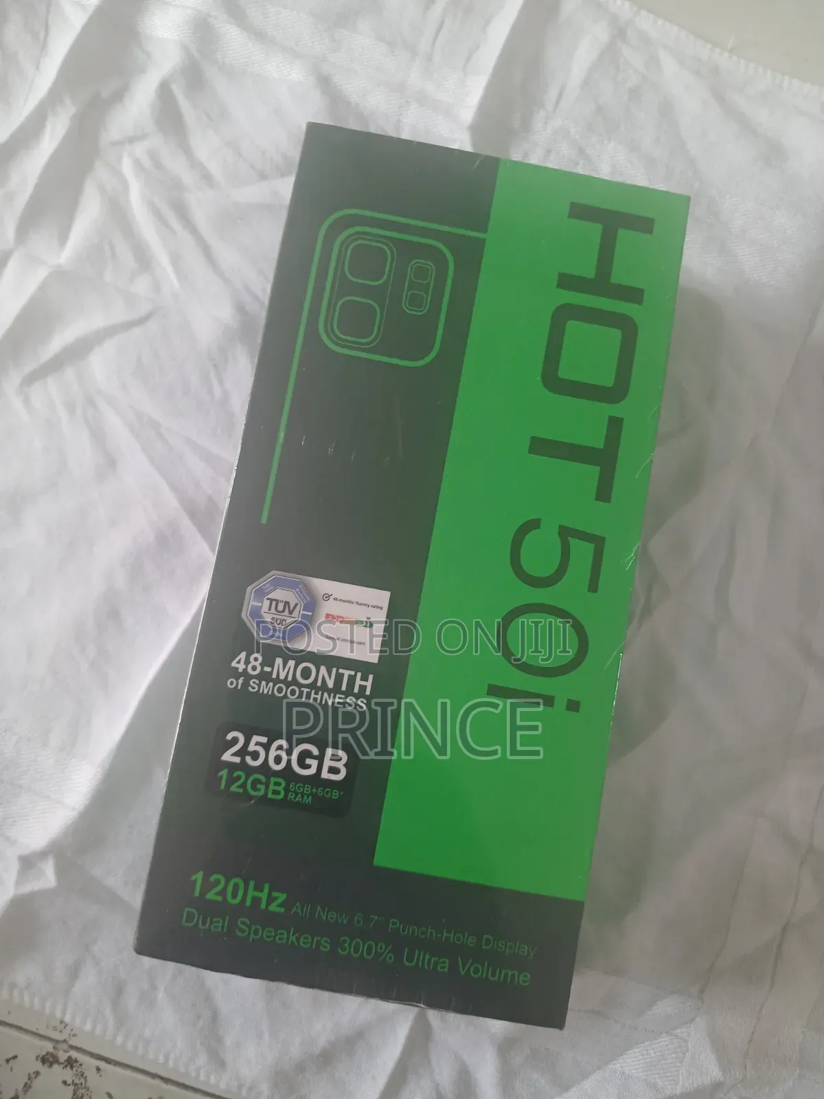 New Infinix Hot 50i 256 GB Green