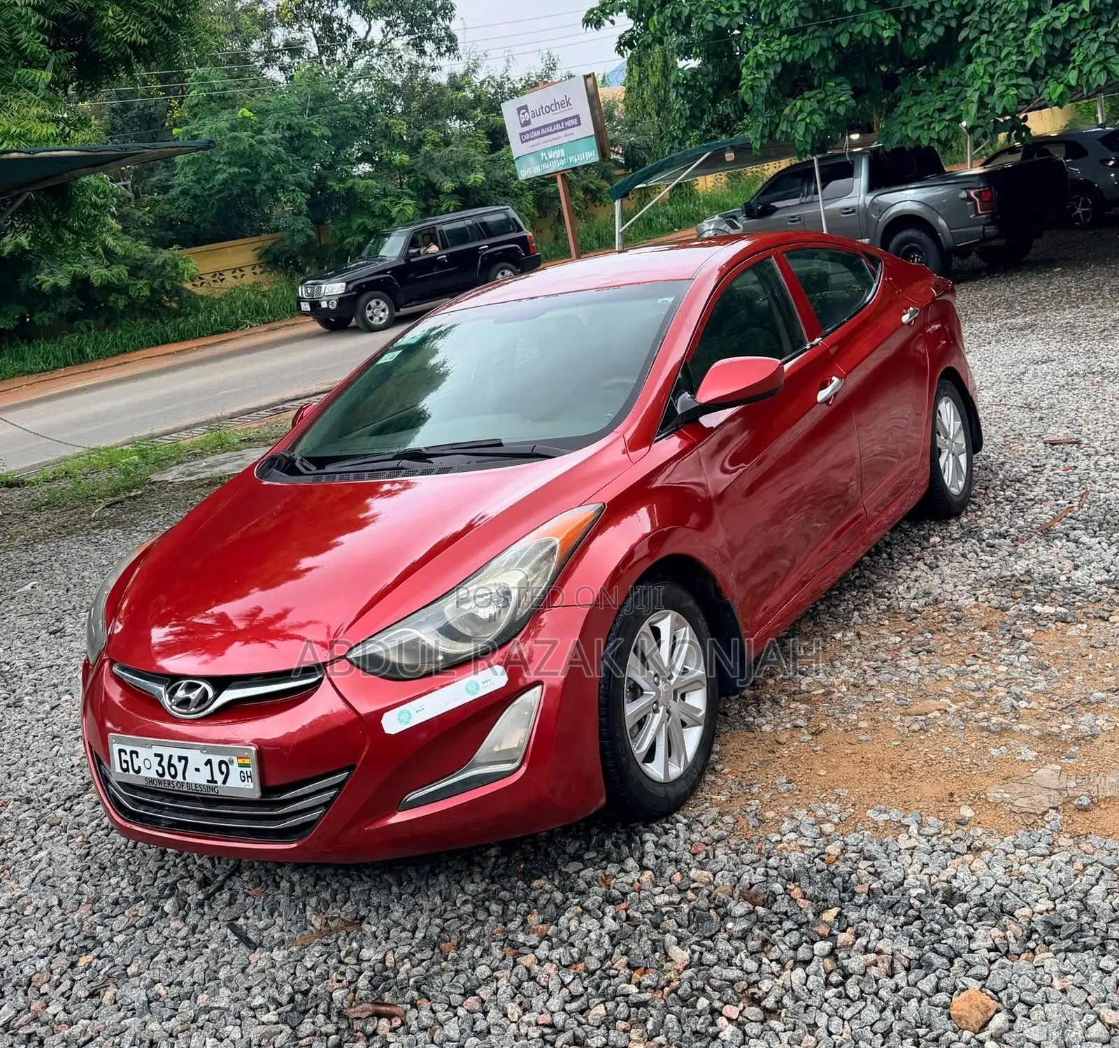 Hyundai Elantra 2015 Red