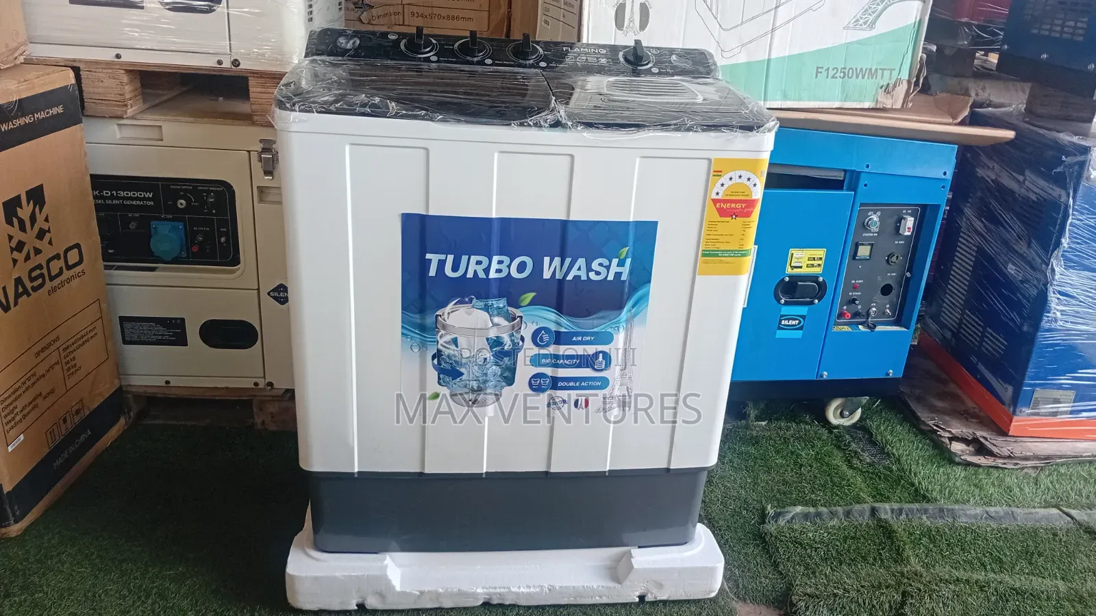 Heavy Duty Flamino 118l Twin Tub Washer – 11kg