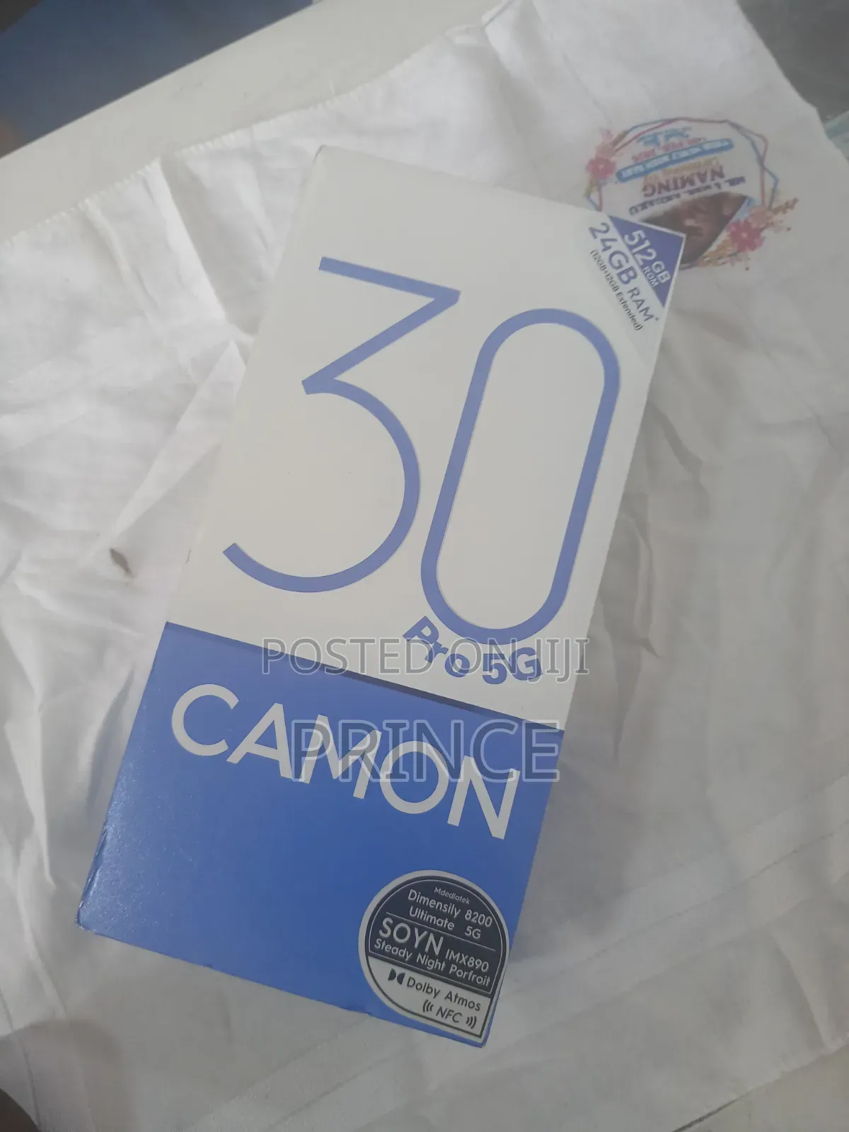 New Tecno Camon 30 Pro 5G 512 GB Gold