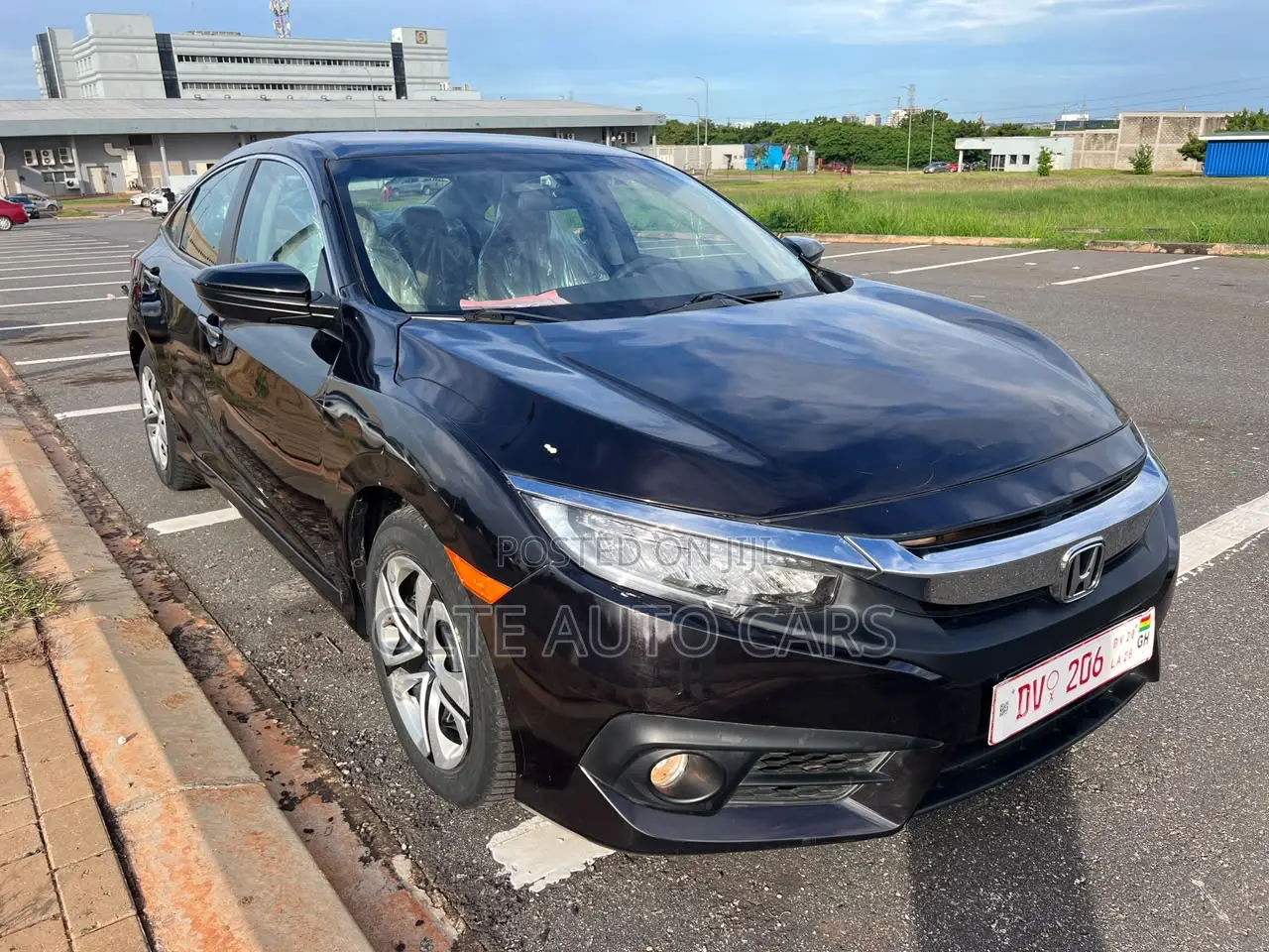 Honda Civic EX 4dr Sedan (1.5L 4cyl) 2016 Black