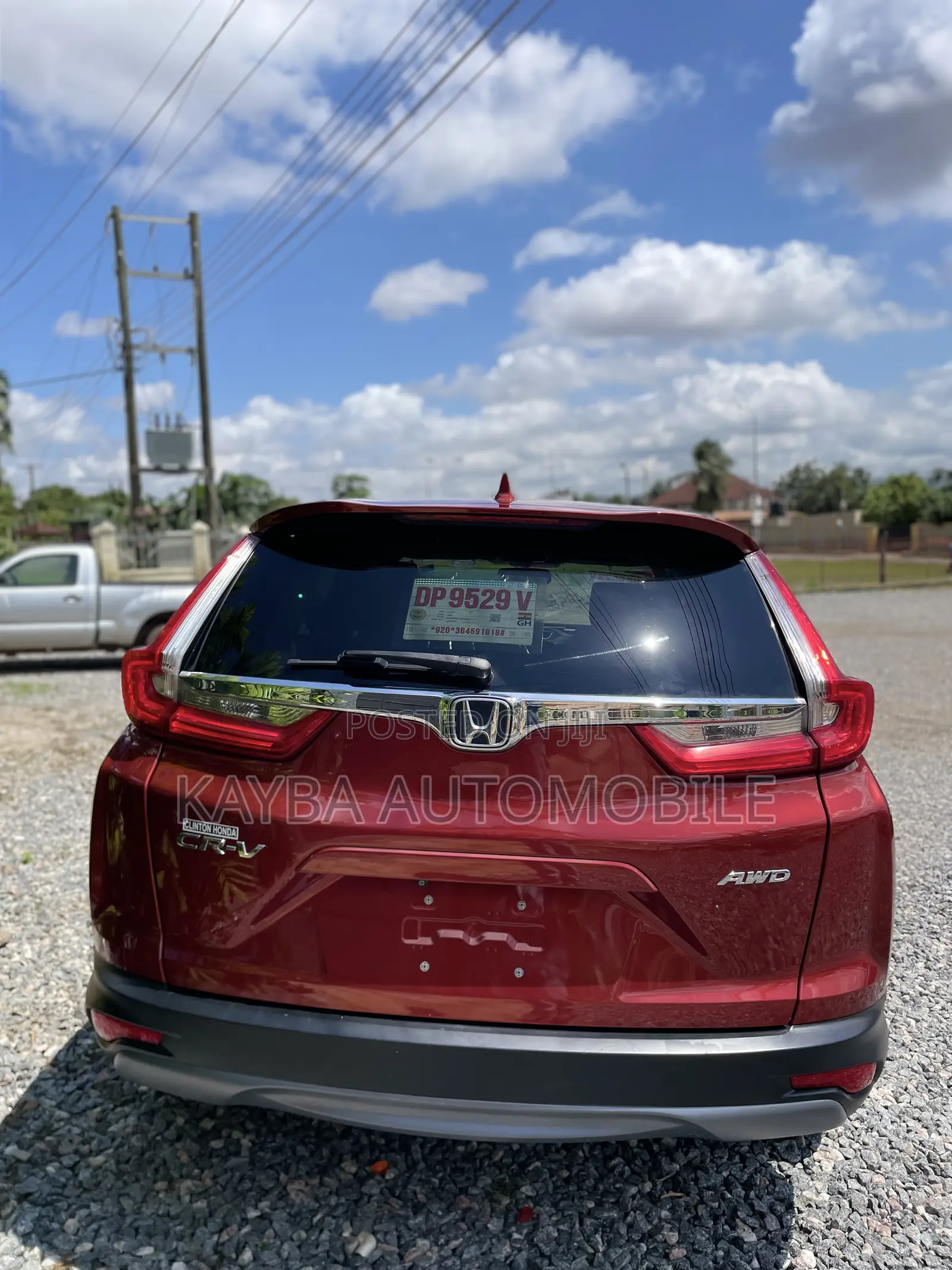 Honda CR-V 2018 Orange