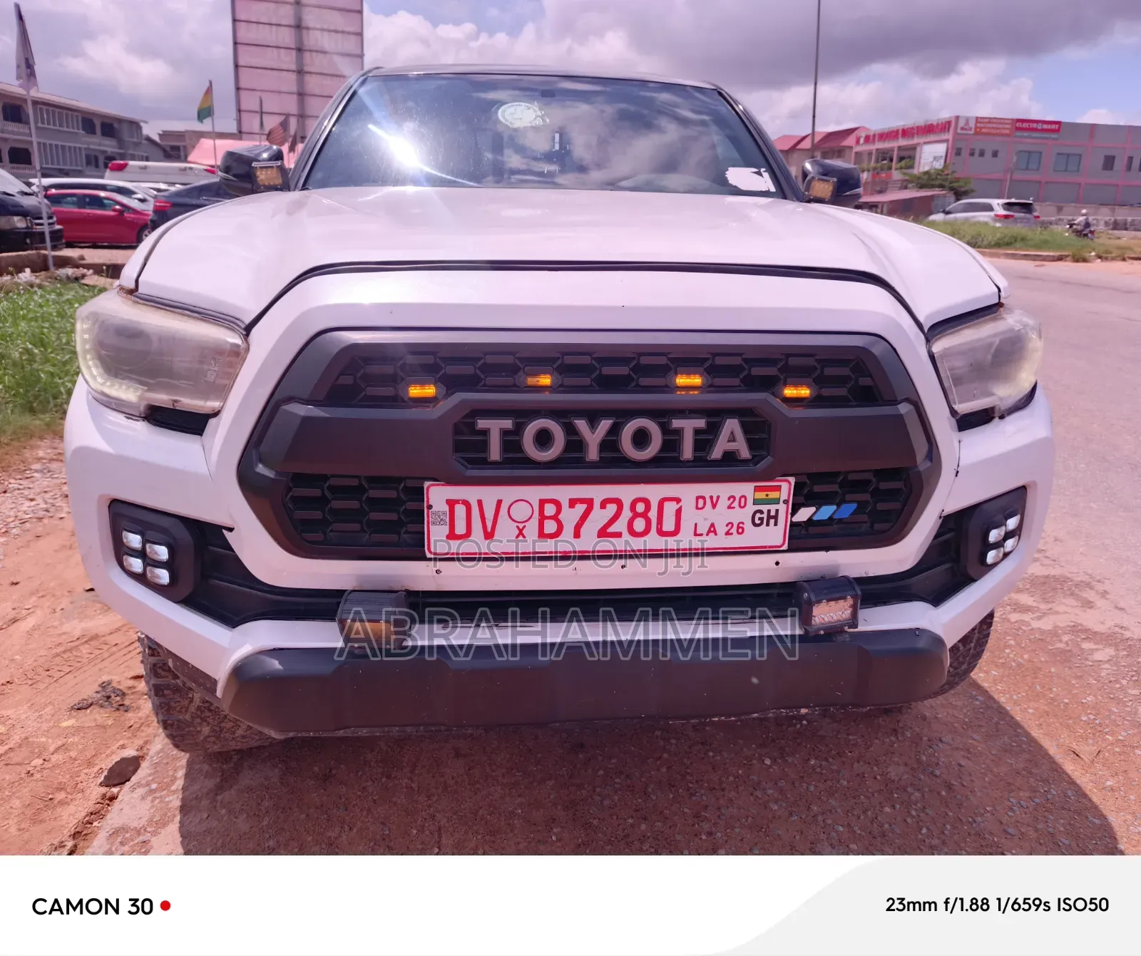 Toyota Tacoma Limited 2017 White