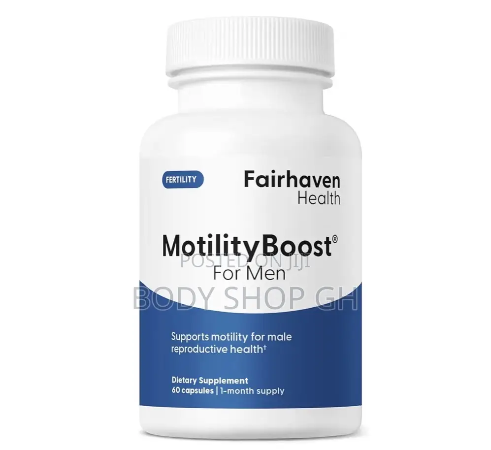 Fairhaven Health Motilityboost for Men - L-Carnitine, Coq10, Quercetin