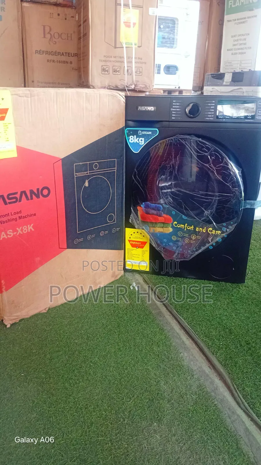 Experience Powerful Cleaning and Easy Laundry With Asano 8kg