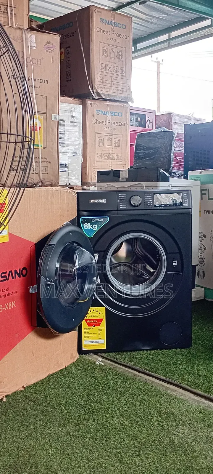 Asano 8kg Automatic Washing Machine – Quiet Operation 8kg