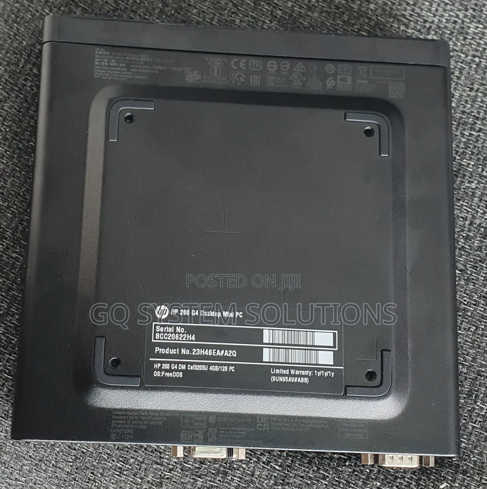 New Desktop Computer HP 4GB Intel Pentium SSD 128GB