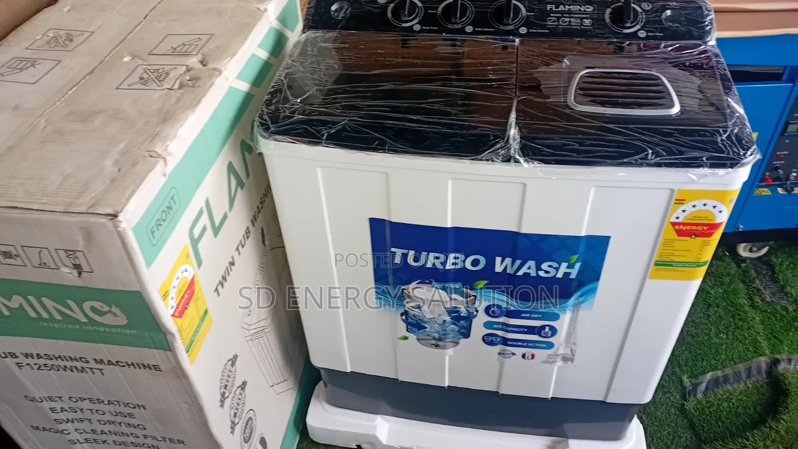 :
Flamino 11kg Washing Machine – Big Capacity, Powerful Cleaning