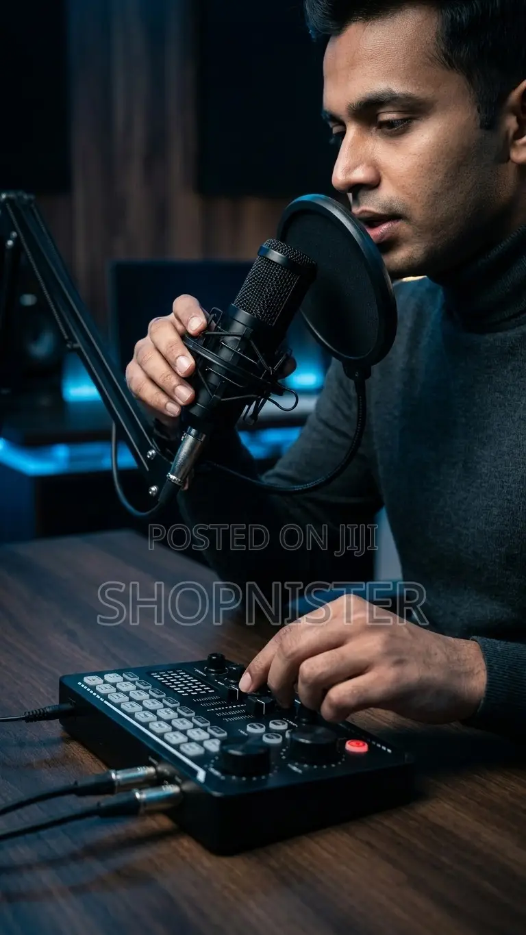 Tiktok Live Youtube Creator Microphone Recording Kit