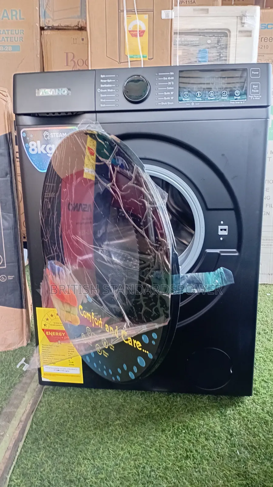 Make Laundry Easier With the Spacious Asano 8kg Washer 8kg
