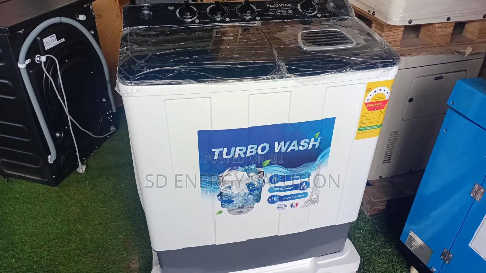 Bring Home the Powerful Flamino 11kg Washer