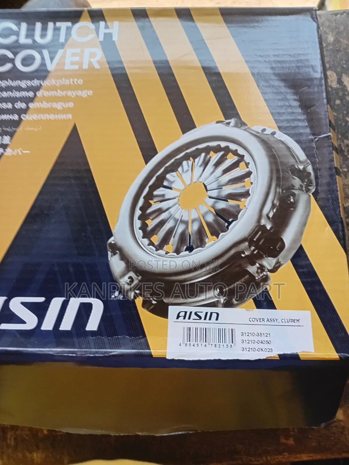 Original Asin Pressure Plate/ Clutch Cover for Toyota Hilux Pickup