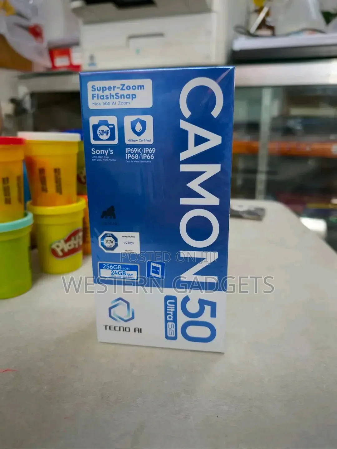 New Tecno Camon 50 Ultra 512 GB Black