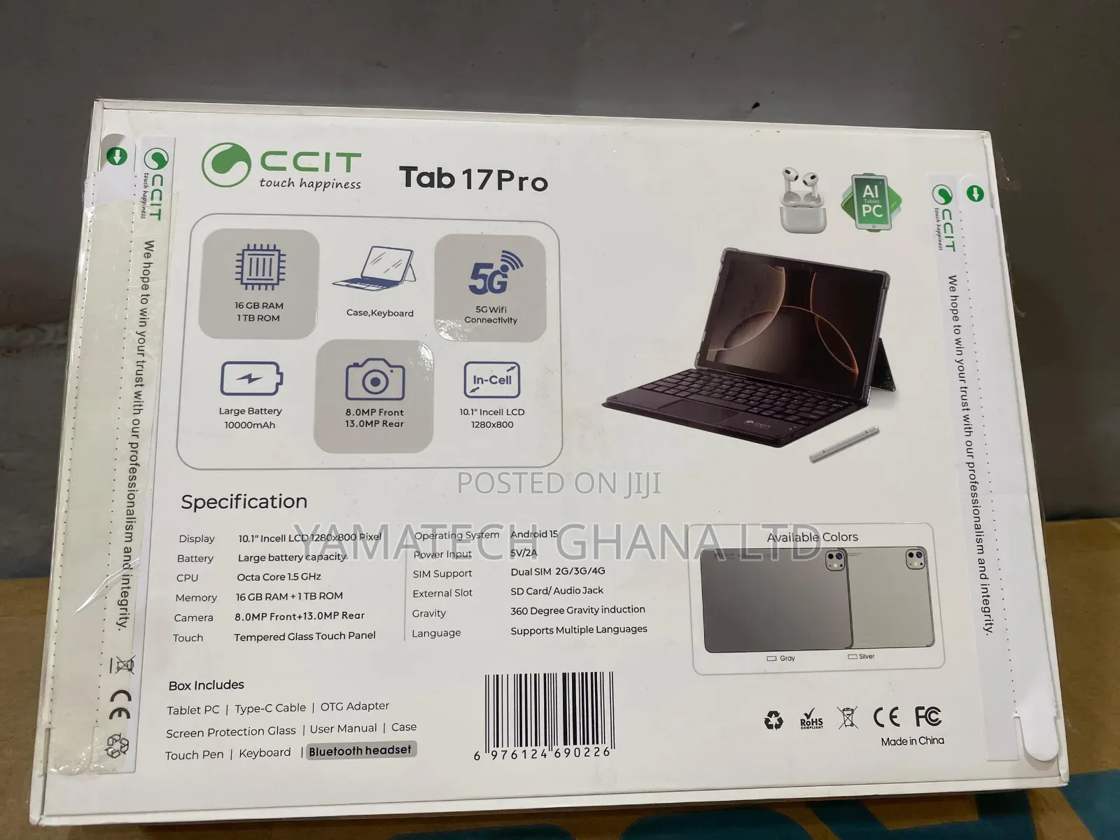 New CCIT T9 Max 1 TB Black