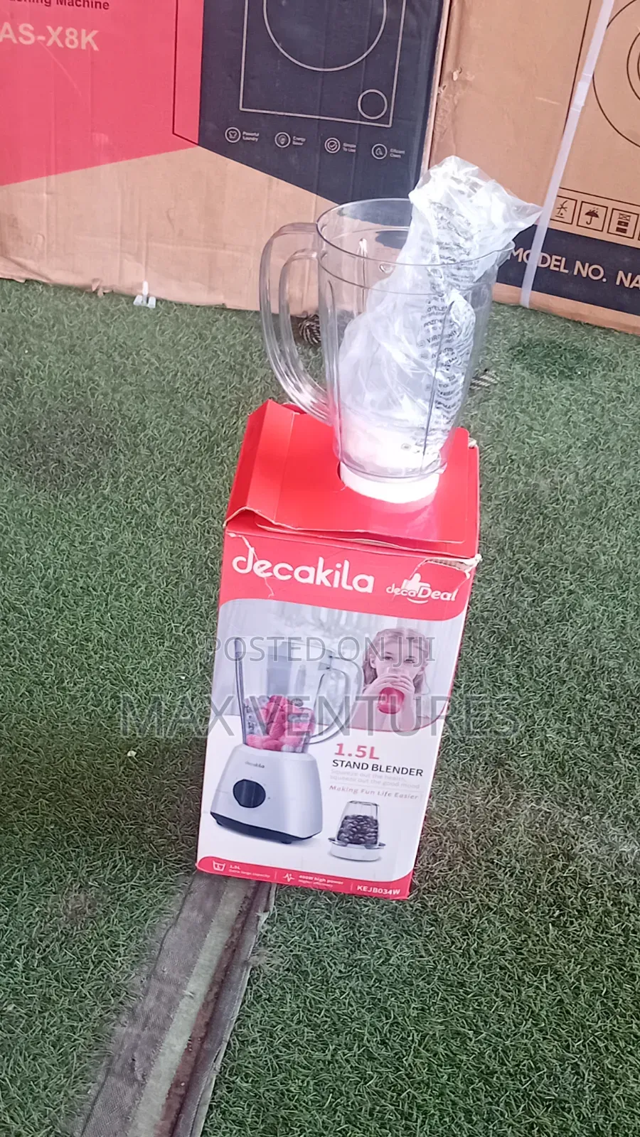 High-Speed Decakila 1.5l Stand Blender for Every Kitchen 1.5l