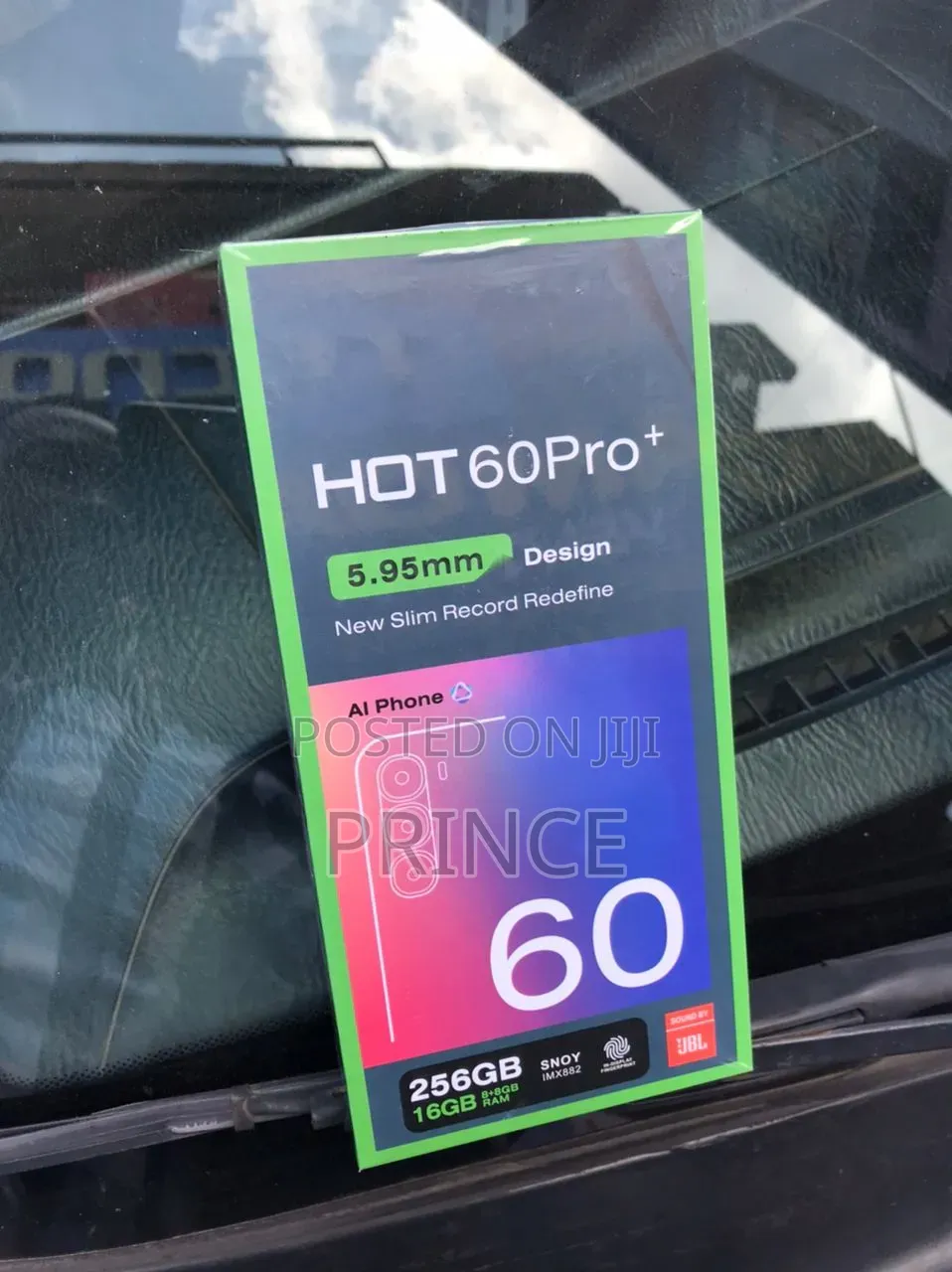 New Infinix Hot 60 Pro+ 256 GB Black