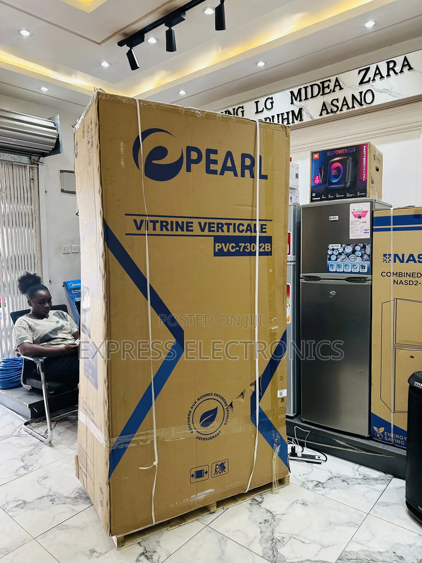 Text Us Fir Your Double Door Display Fridge Pearl 610l