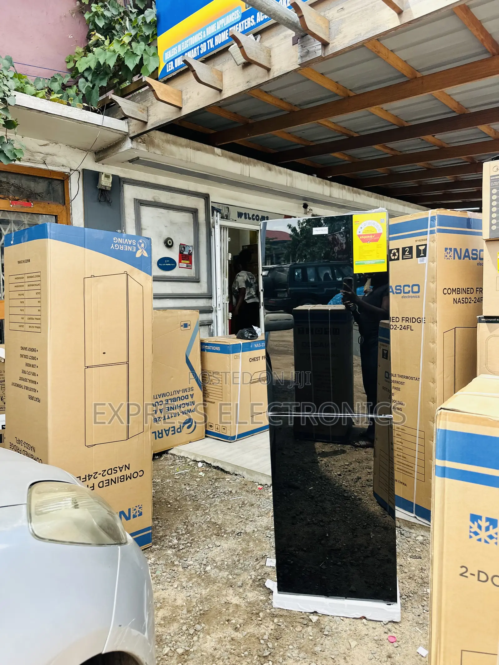 Eco Friendly Double Door Fridge Nasco Nasd2-24fl