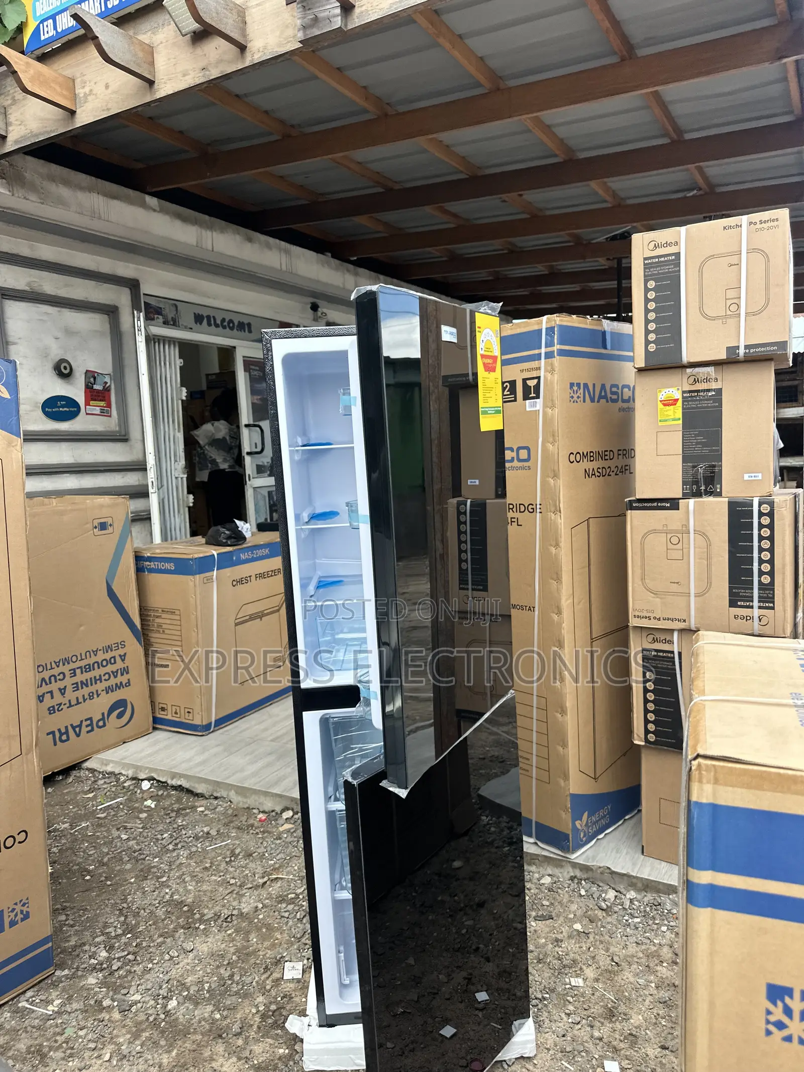 Get a New Nasco Masd2-24fl Double Door Fridge