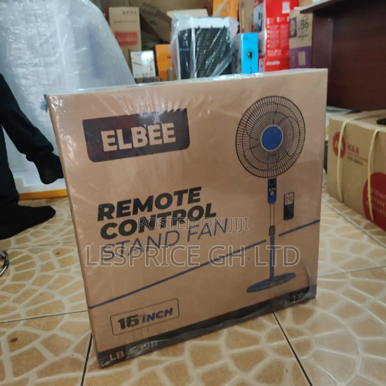 Tuesday Special Promo on Our 16'' Solid Remote Stand Fan From Elbee