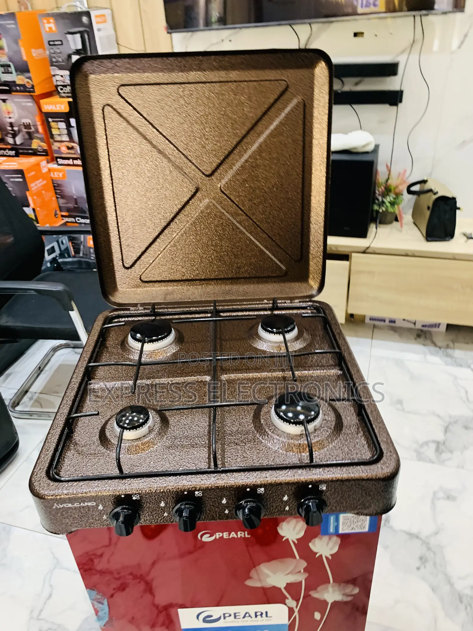 Table Top Volcano 4burner Gas Cooker