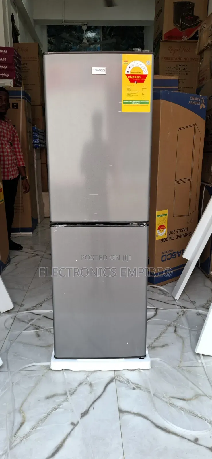 Better Nasco Bottom Freezer 158ltrs Fridge Nasd2-20fl