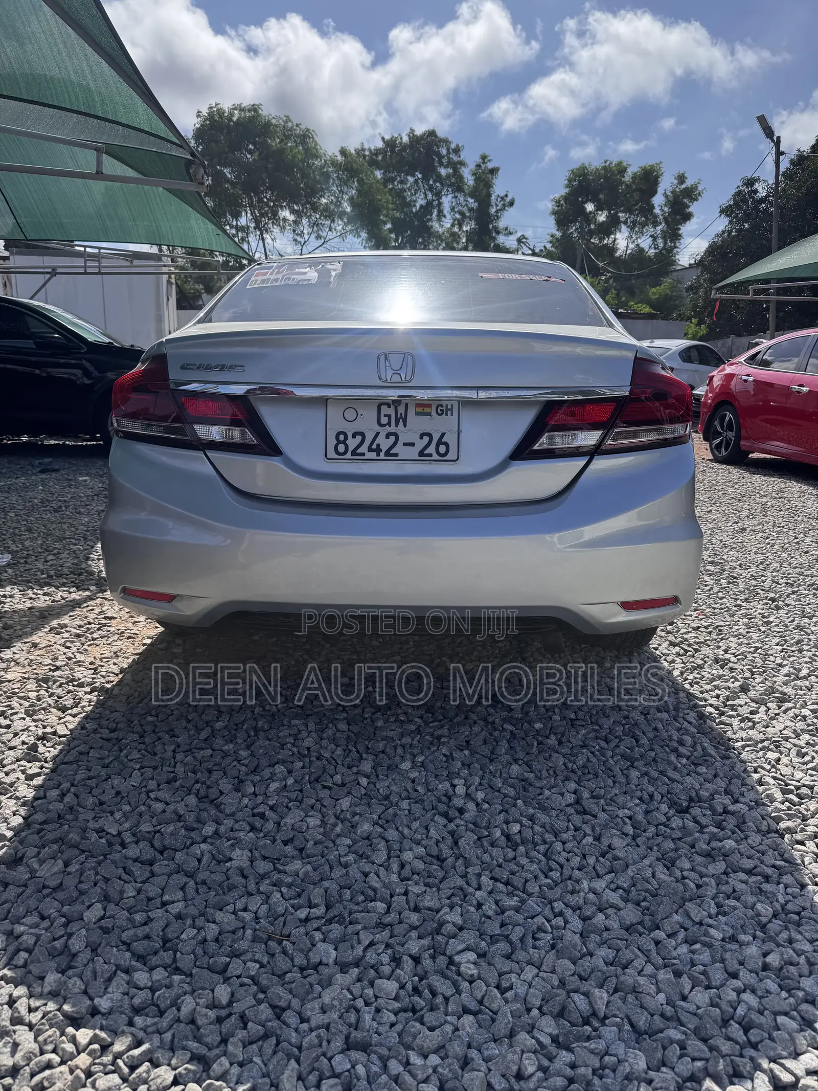 Honda Civic EX 4dr Sedan (1.8L 4cyl CVT) 2014 Silver