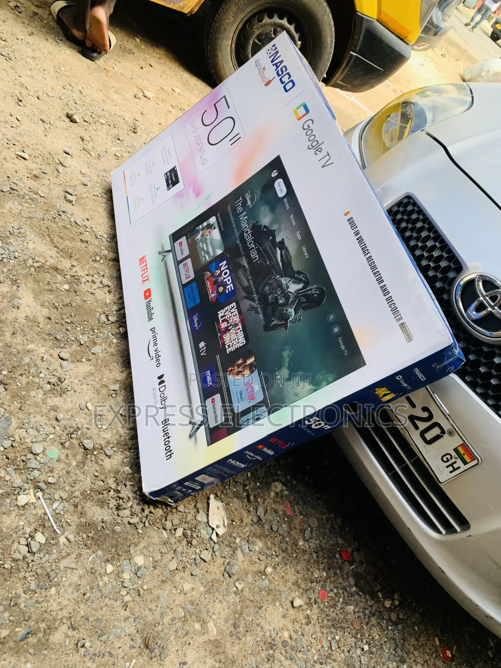 Quality Sleek Slim Uhd Smart Nasco 50”