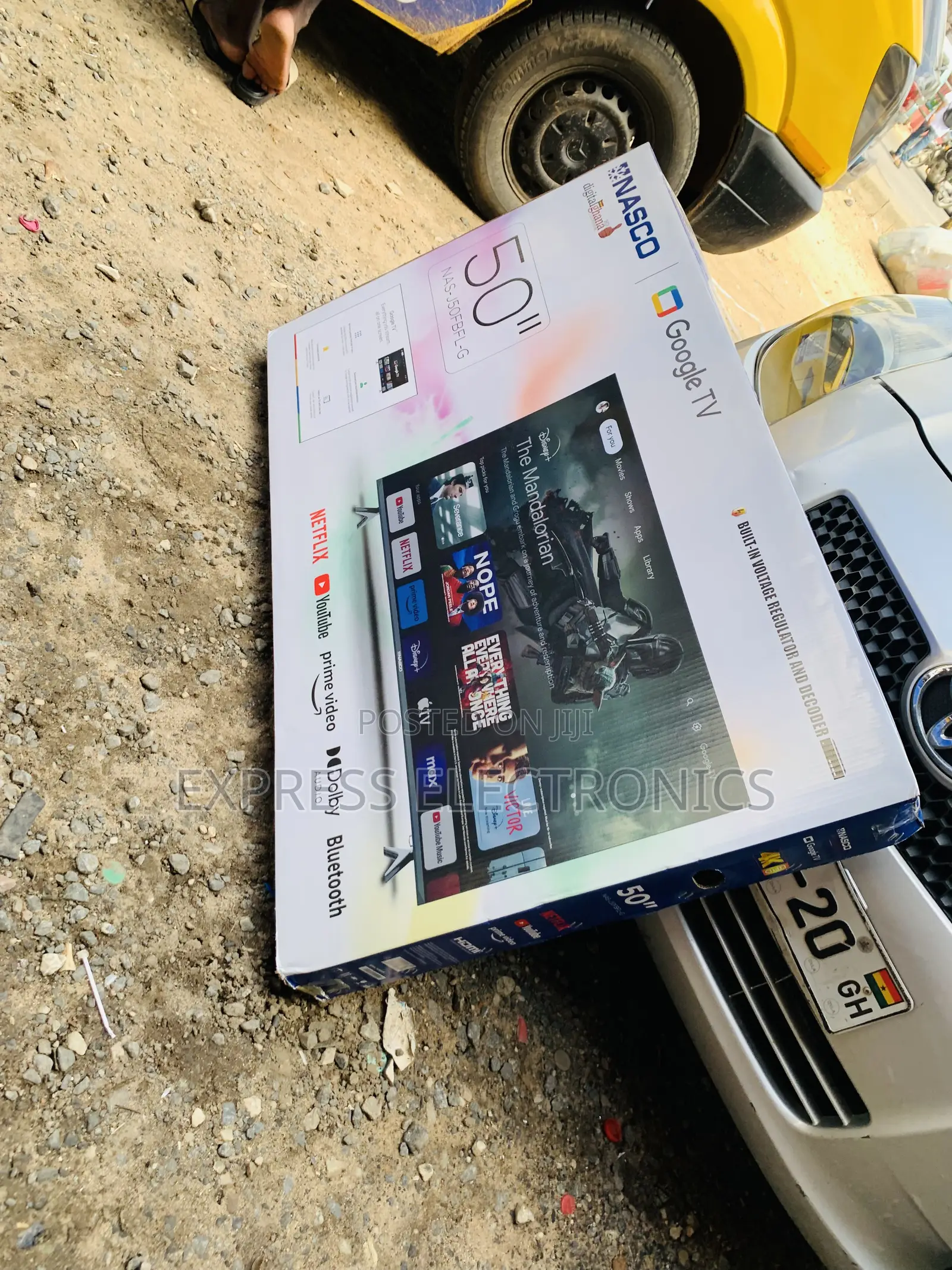 Quality Sleek Slim Uhd Smart Nasco 50”