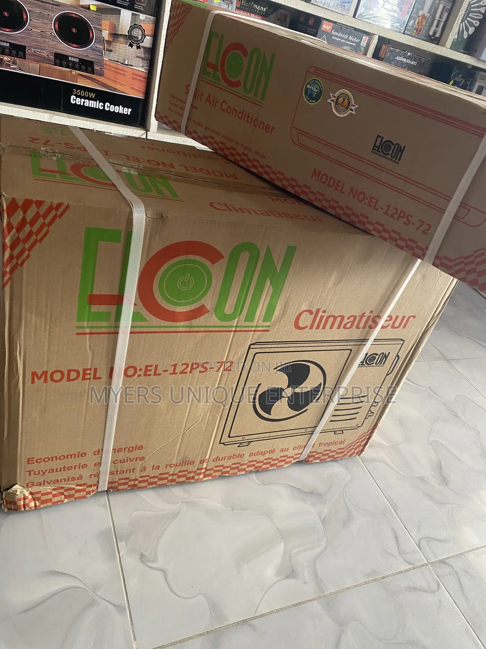Elcon 1.5hp Air Condition(Copper Piping)