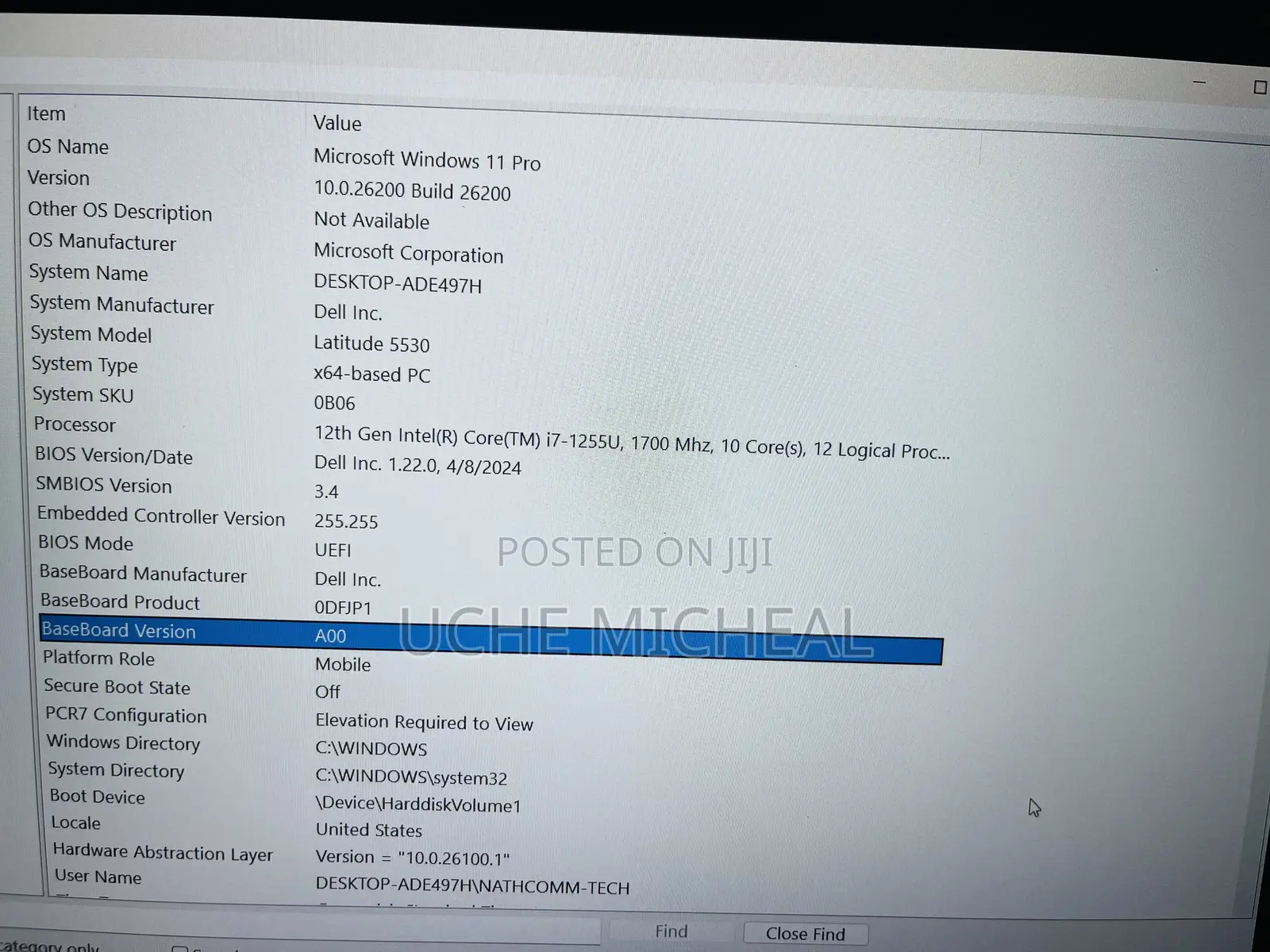 Laptop Dell Latitude 5530 16GB Intel Core i7 SSD 256GB