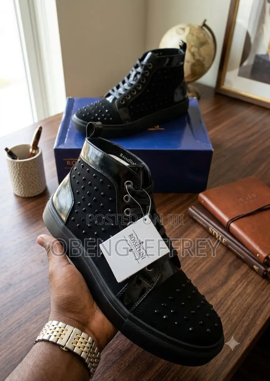 Original Rossellini High Top All Black
