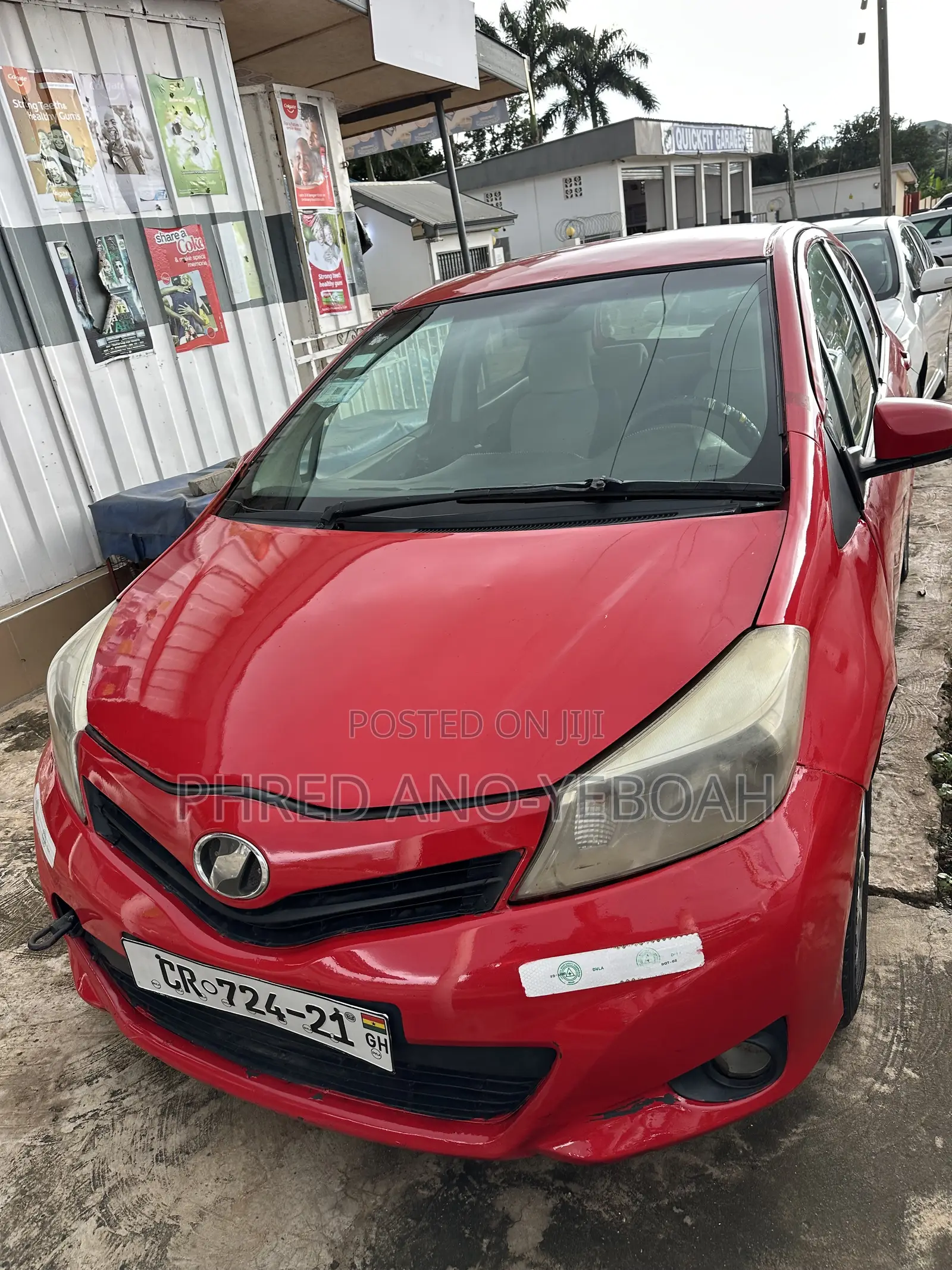 Toyota Vitz 1.3 FWD 5dr 2013 White