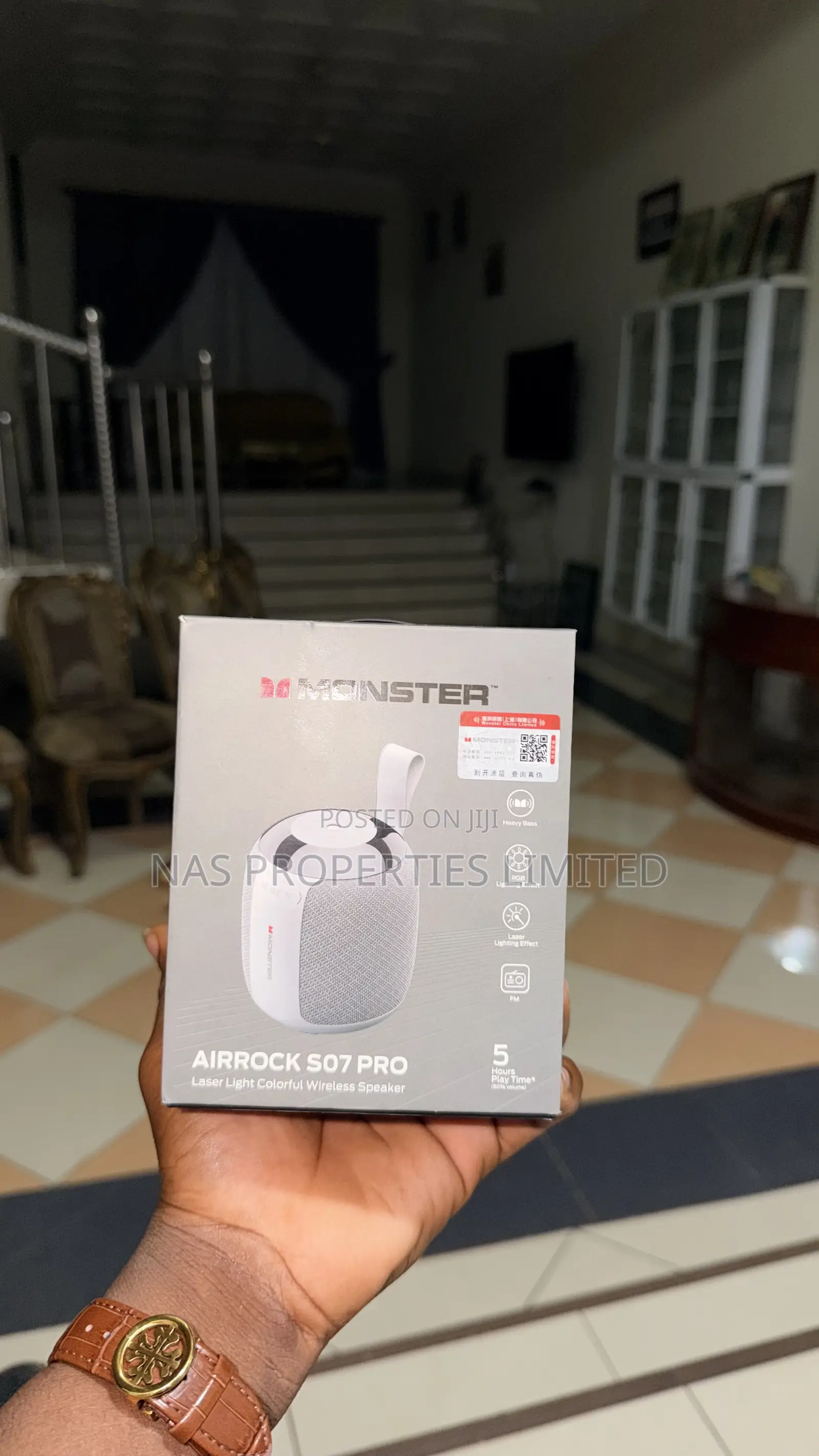 Monster Airrock S07 Pro With Laser Light