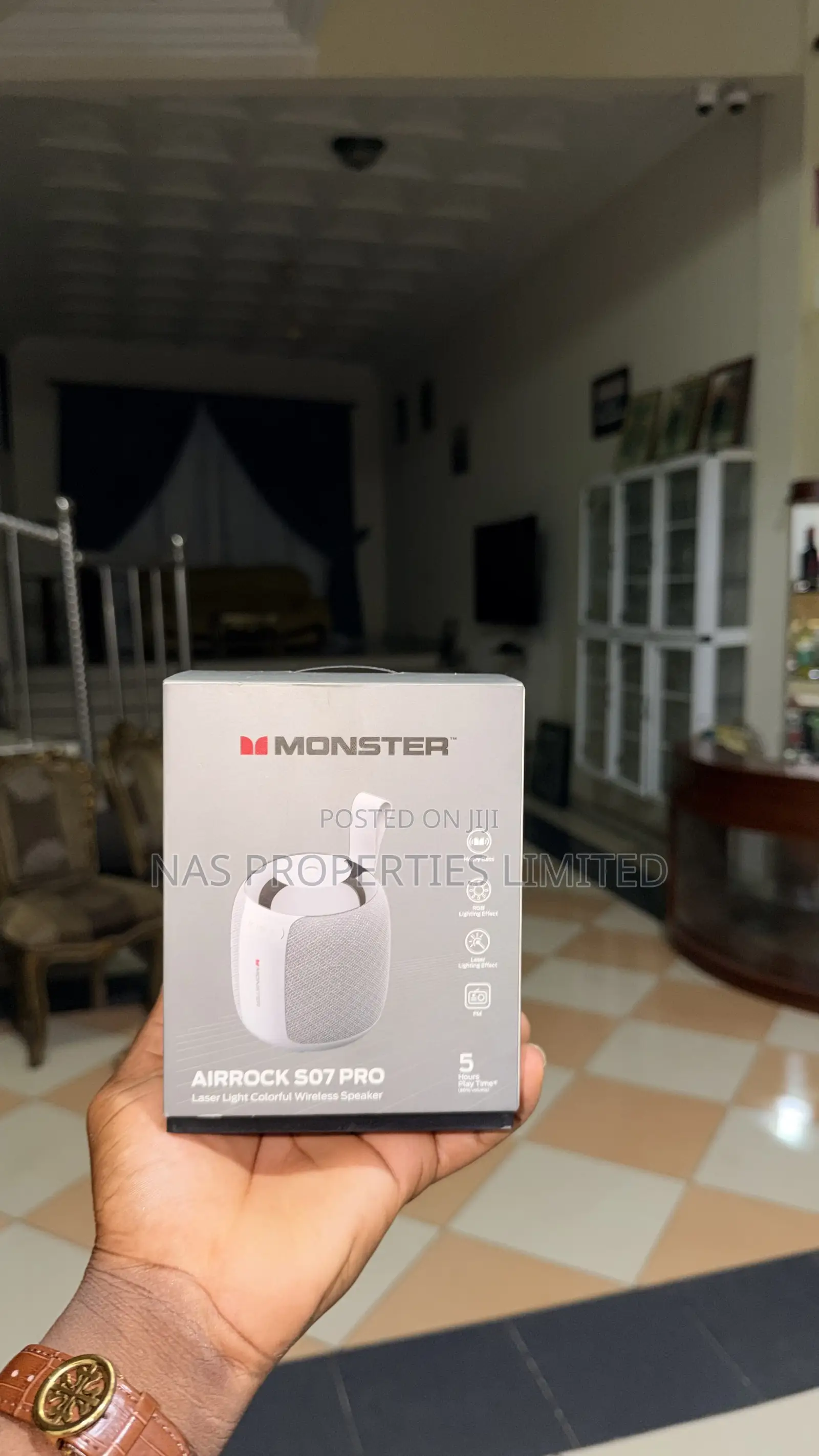 Monster Airrock S07 Pro With Laser Light