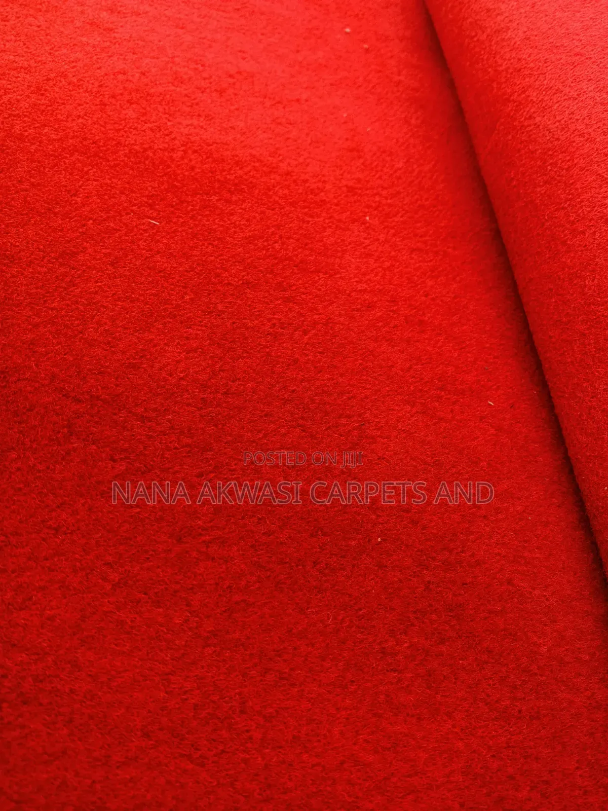 Red Plain Carpet