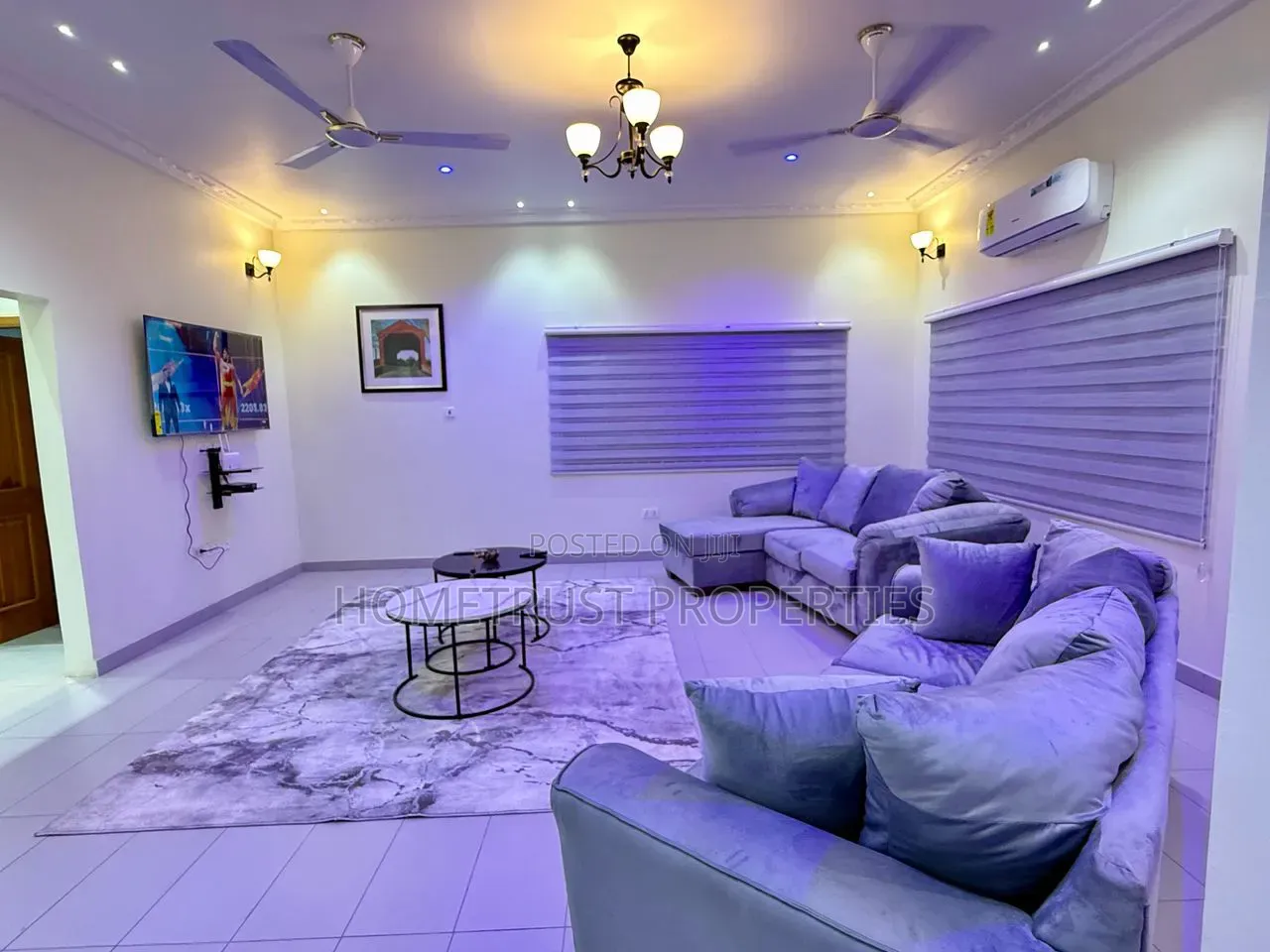 Furnished 3bdrm Apartment in Ga Odumase, Pokuase for rent