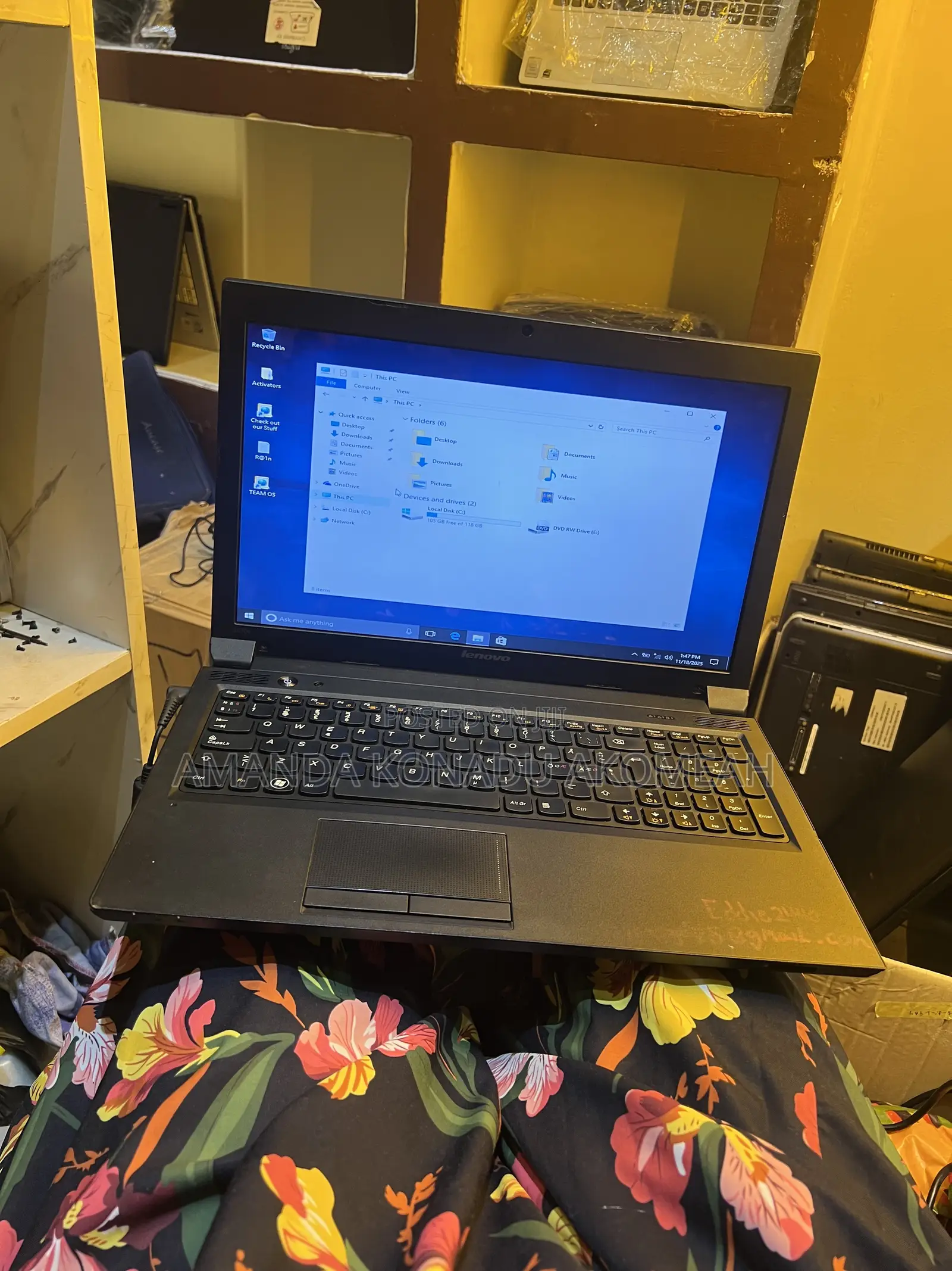 Laptop Lenovo B570 8GB Intel Core i3 HDD+SSD 128GB