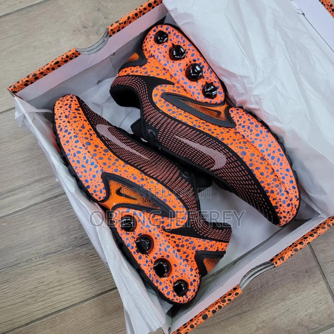 Original Nike Airmax Dn Premium Vibrant Orange