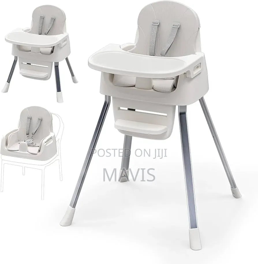 5 in 1 Babies High Chair With Double Tray