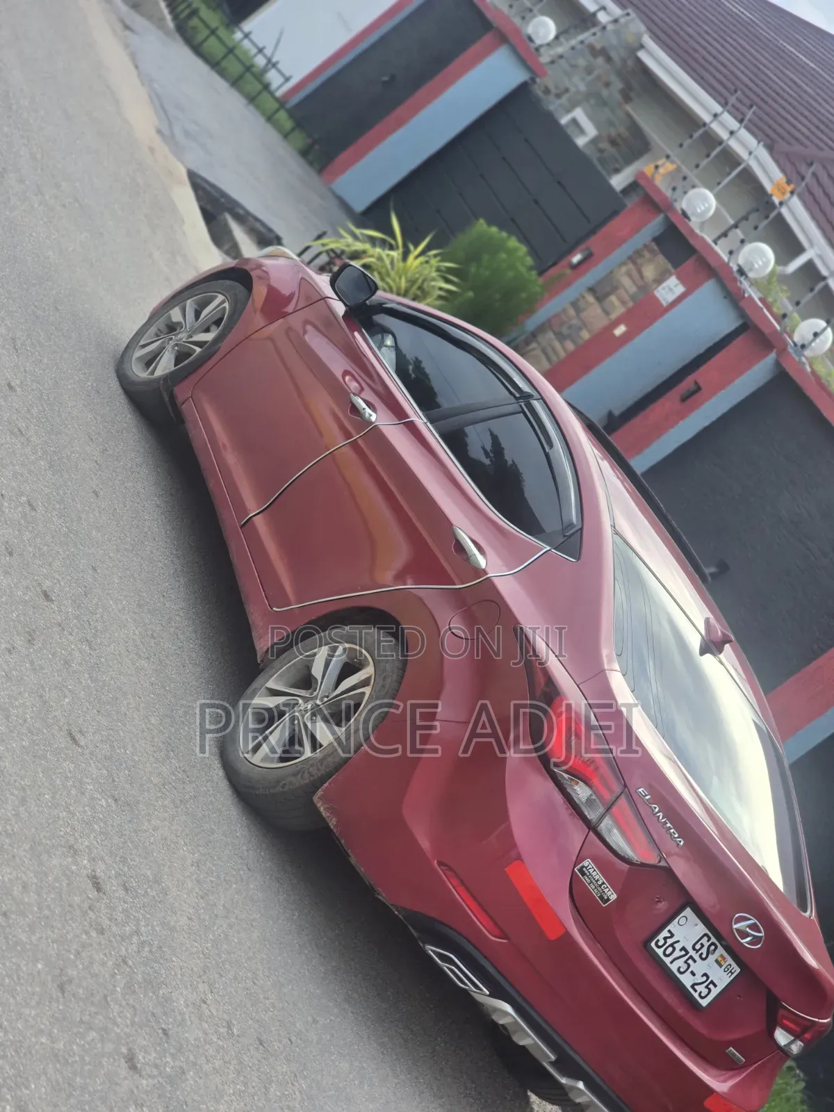 Hyundai Elantra 2014 Red