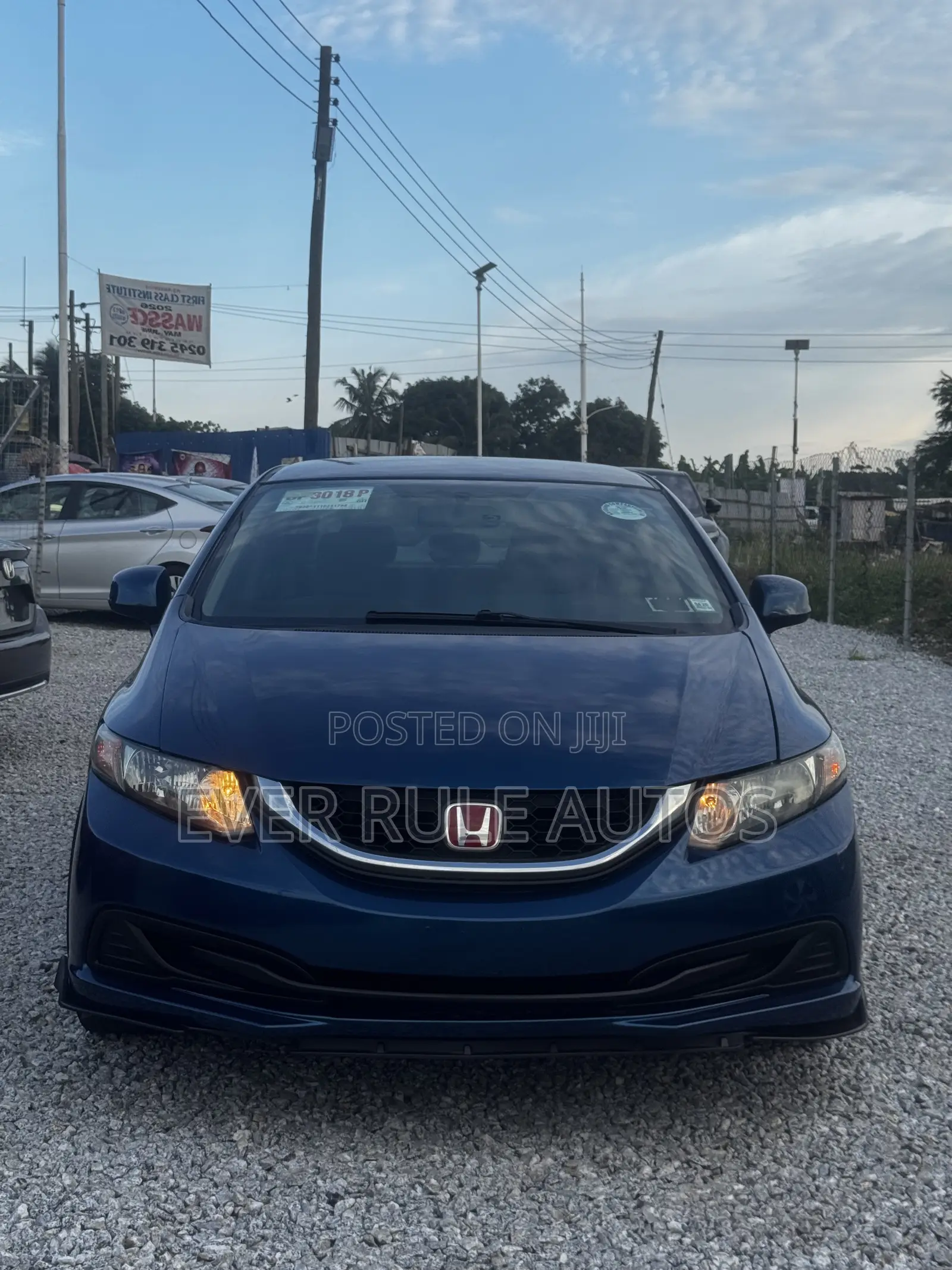 Honda Civic EX 4dr Sedan (1.8L 4cyl CVT) 2015 Blue