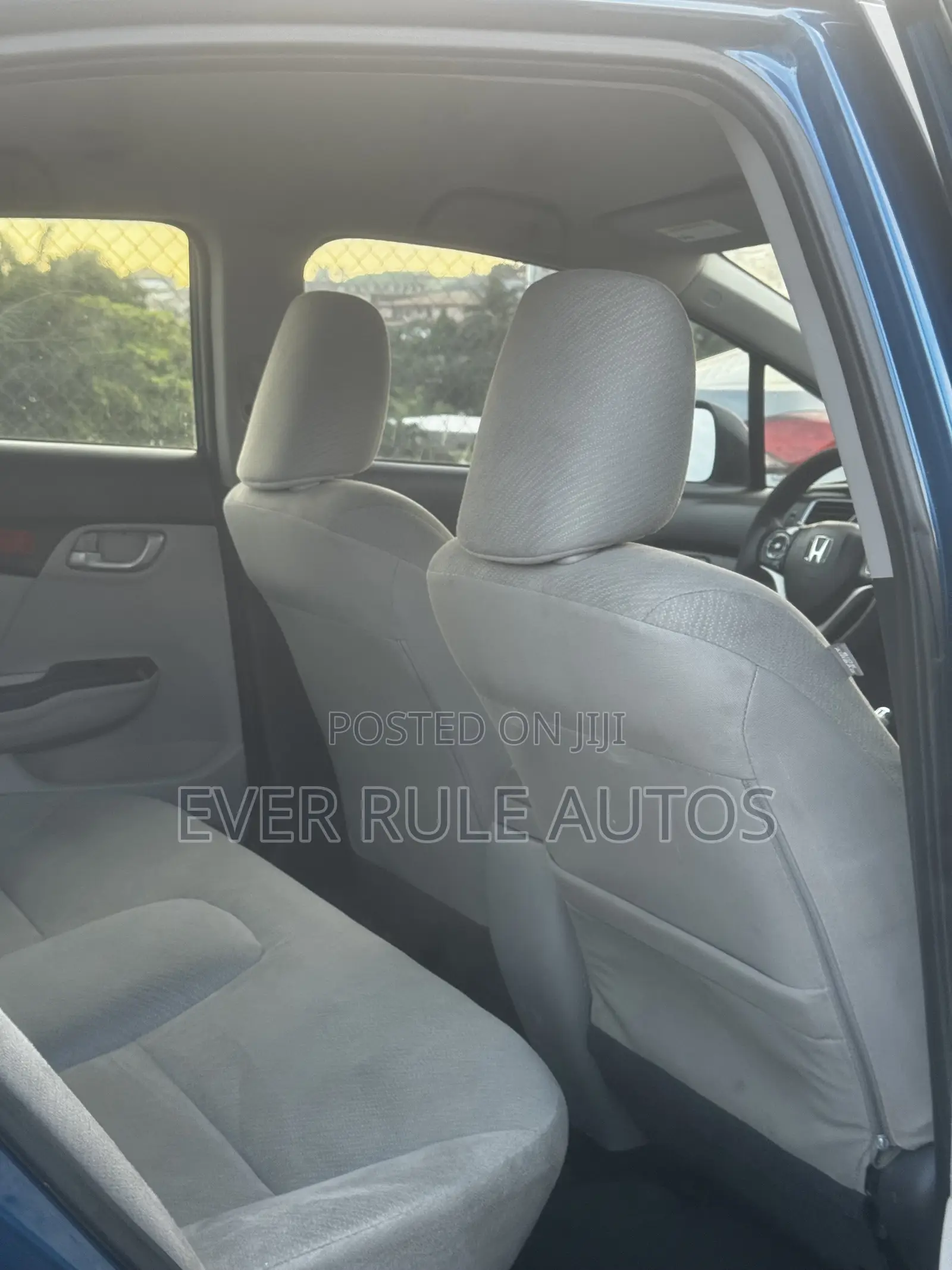 Honda Civic EX 4dr Sedan (1.8L 4cyl CVT) 2015 Blue