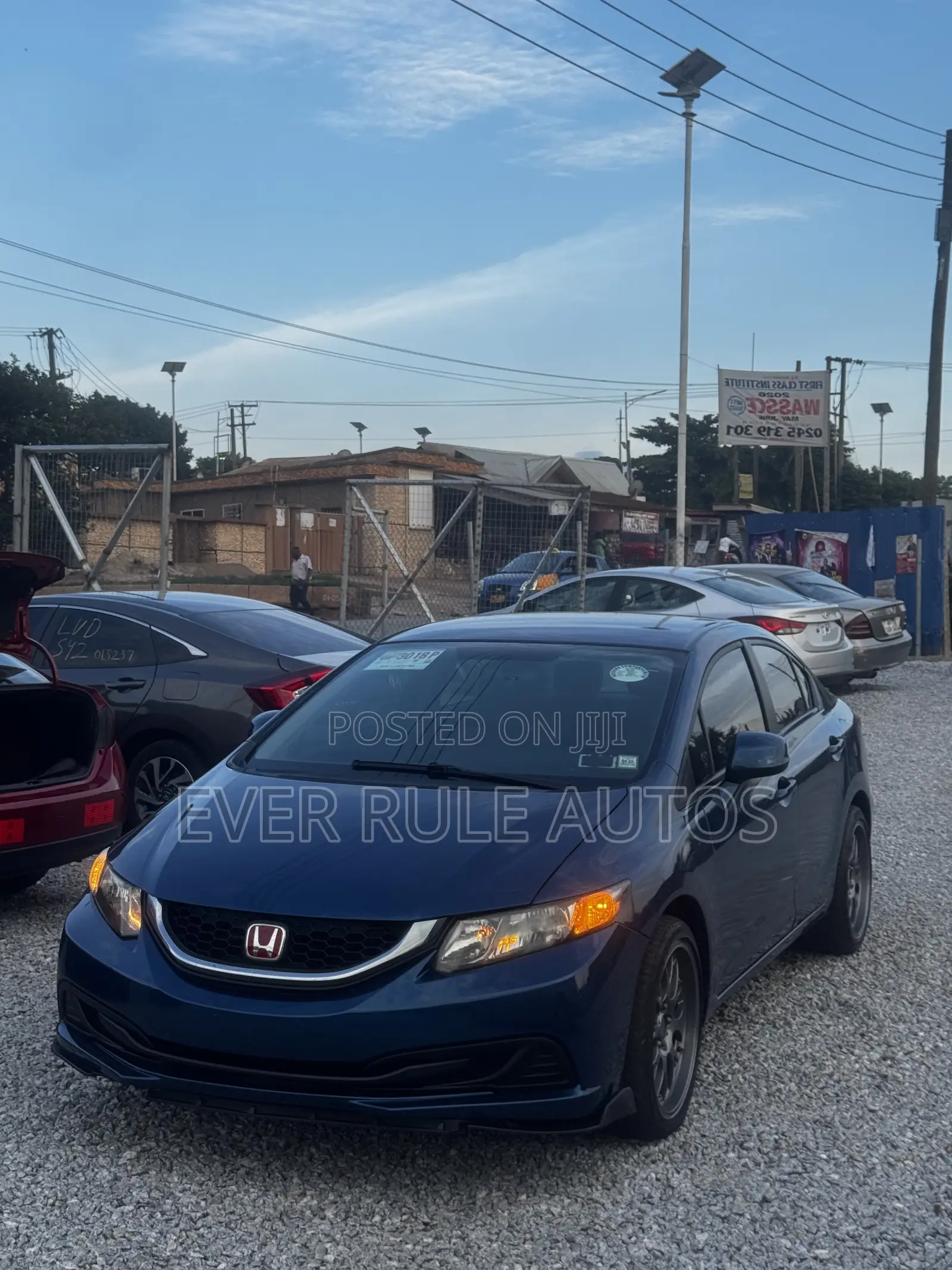 Honda Civic EX 4dr Sedan (1.8L 4cyl CVT) 2015 Blue