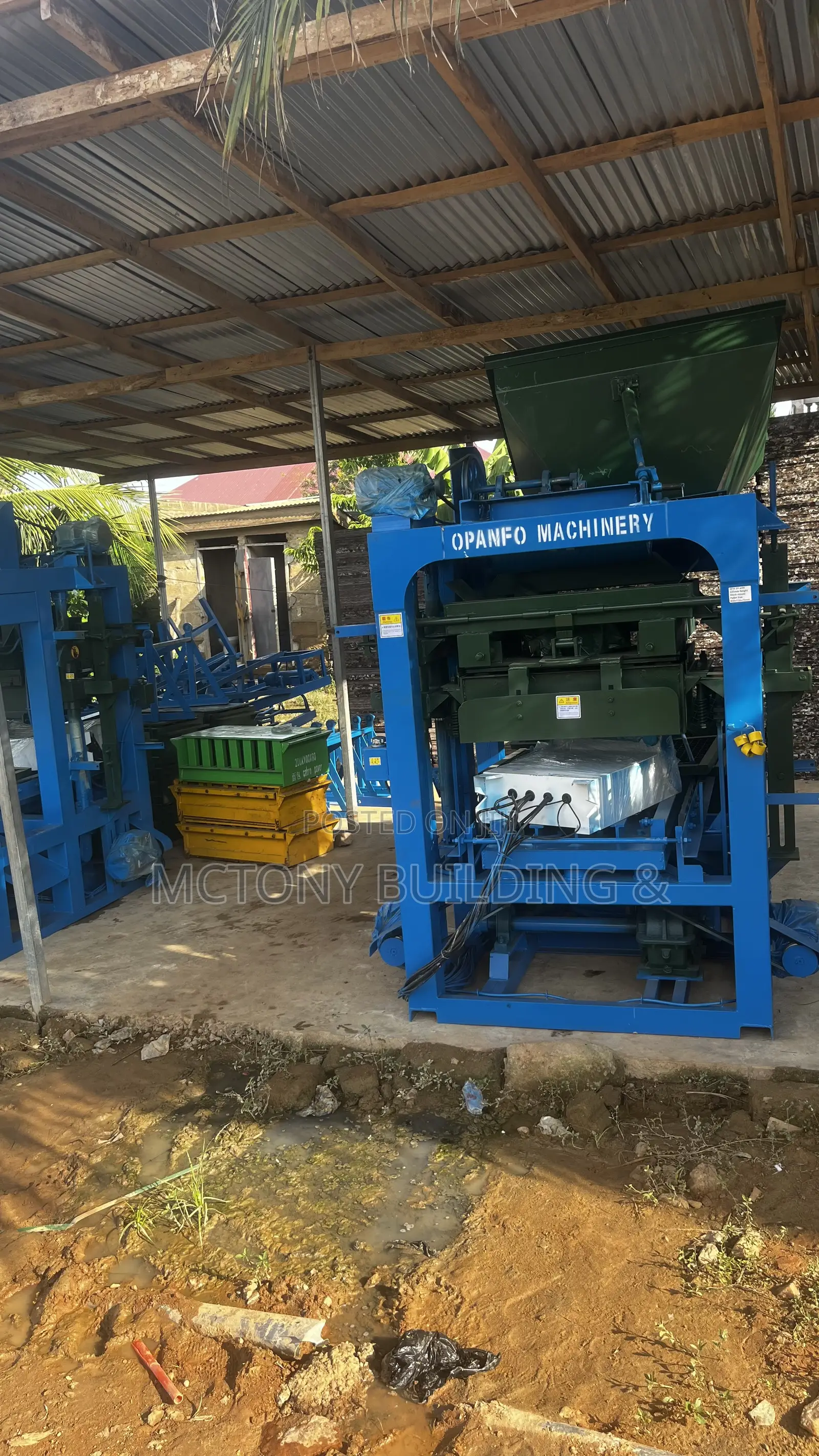 Industrial Block Machine and Accessories