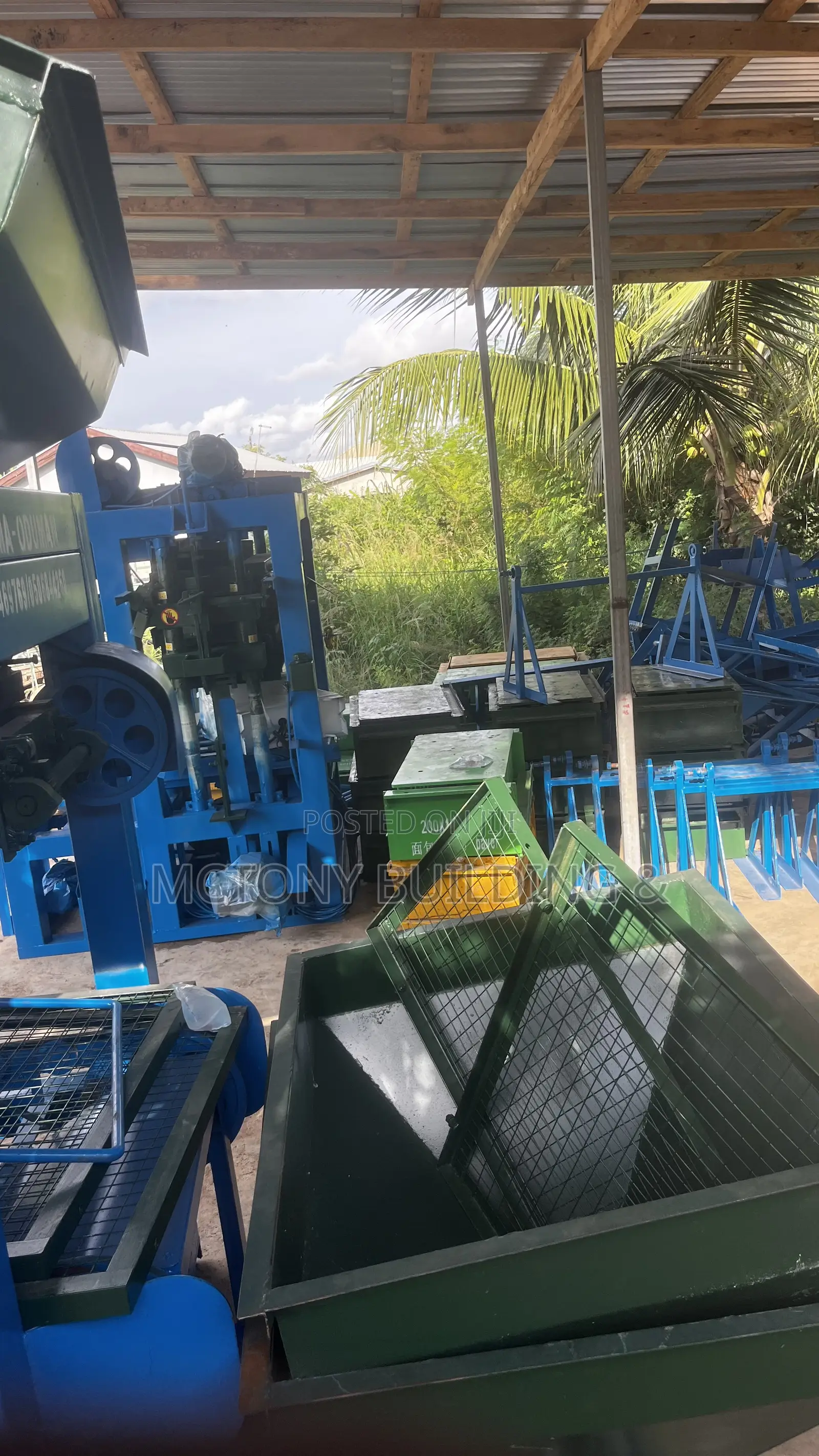 Industrial Block Machine and Accessories